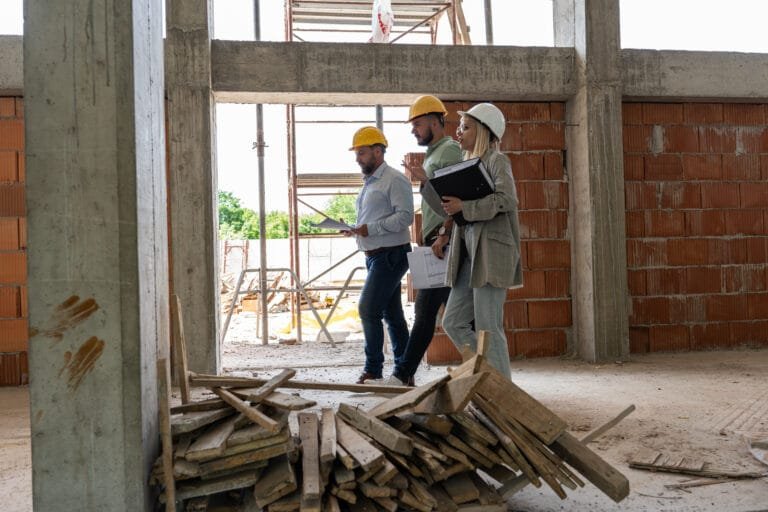 Pemasangan tiang pancang rumah untuk menambah kekuatan pondasi tiang pancang rumah