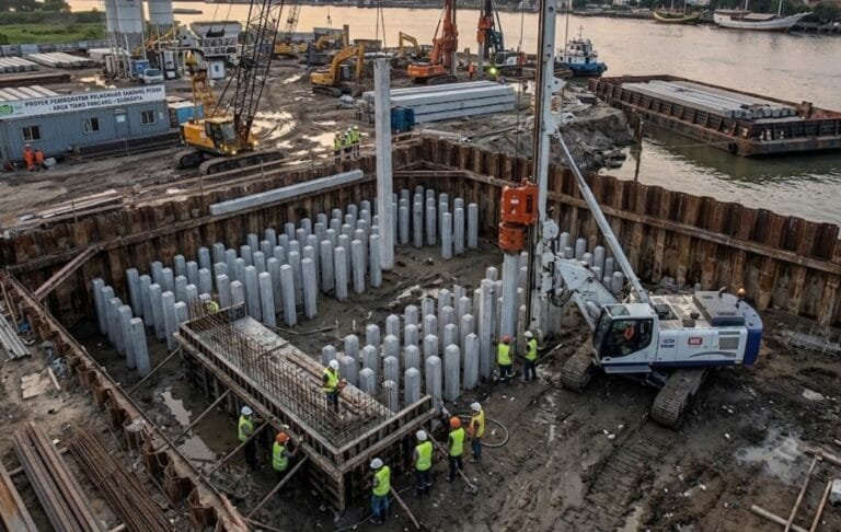 Harga Tiang Pancang Beton 2026: Panduan Estimasi Biaya Proyek