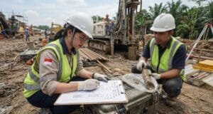 Cara Membaca Boring Log untuk Menentukan Fondasi Tiang Pancang